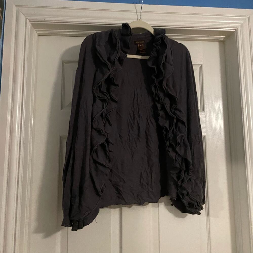 Multiples gray cardigan in size XL